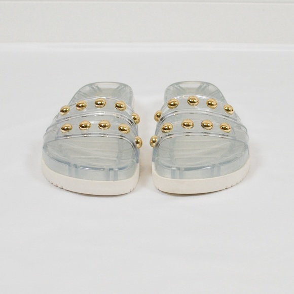 Marc Fisher Ltd Clear Jelly Platform Slide Sandal - Picture 4 of 10